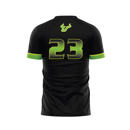 USF - NCAA Men's Soccer : Marcelo Mondragon - Black Soccer Jersey-1