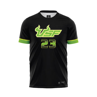 USF - NCAA Men's Soccer : Marcelo Mondragon - Black Soccer Jersey-0