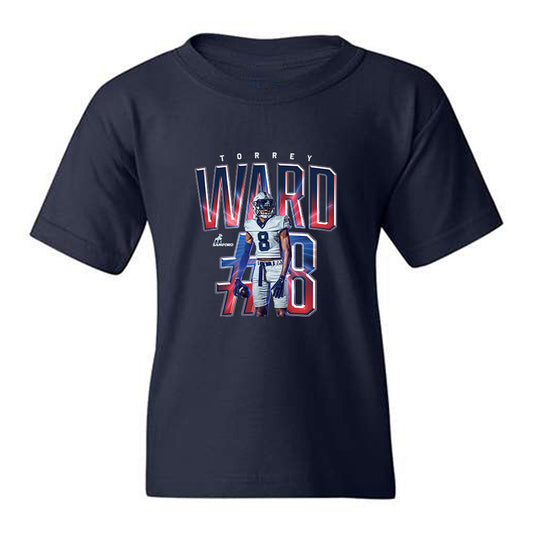 Samford - NCAA Football : Torrey Ward - Youth T-Shirt-0
