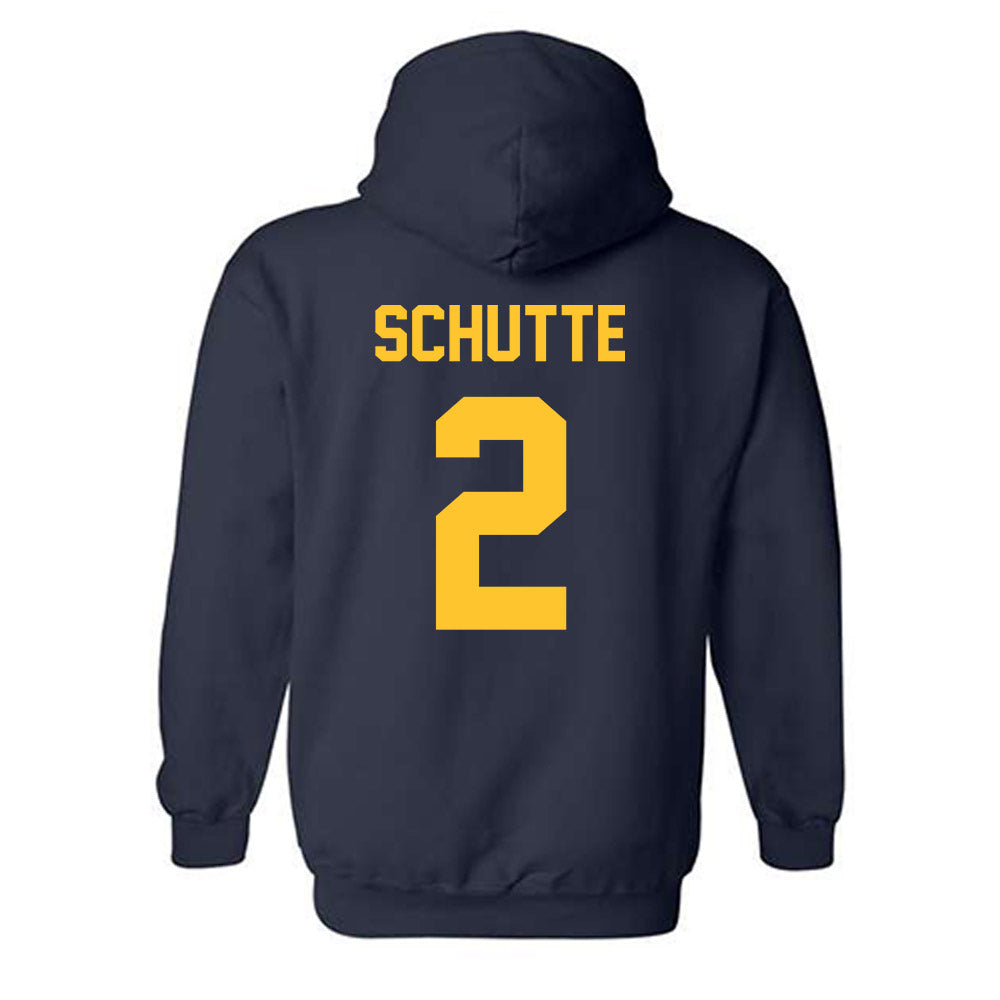 Murray State - NCAA Baseball : Nic Schutte - World Series Classic Shersey Hooded Sweatshirt-1