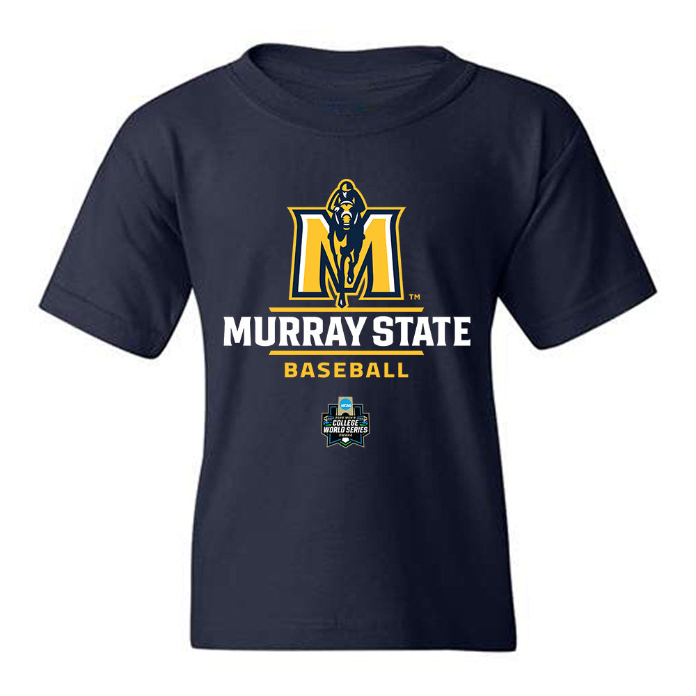 Murray State - NCAA Baseball : Nic Schutte - World Series Classic Shersey Youth T-Shirt-0