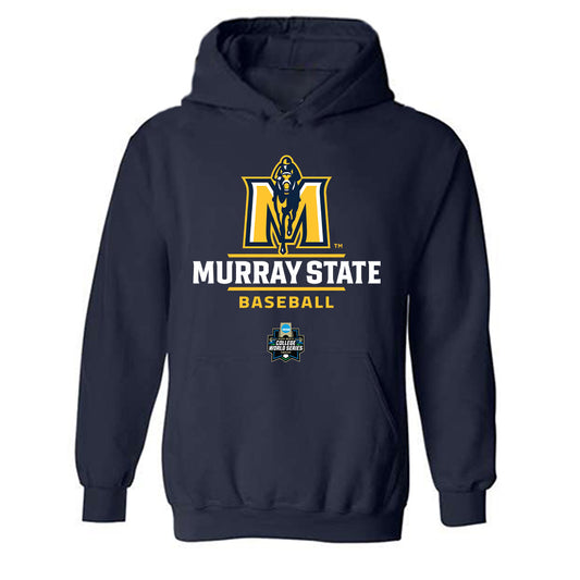 Murray State - NCAA Baseball : Kane Elmy - World Series Classic Shersey Hooded Sweatshirt-0