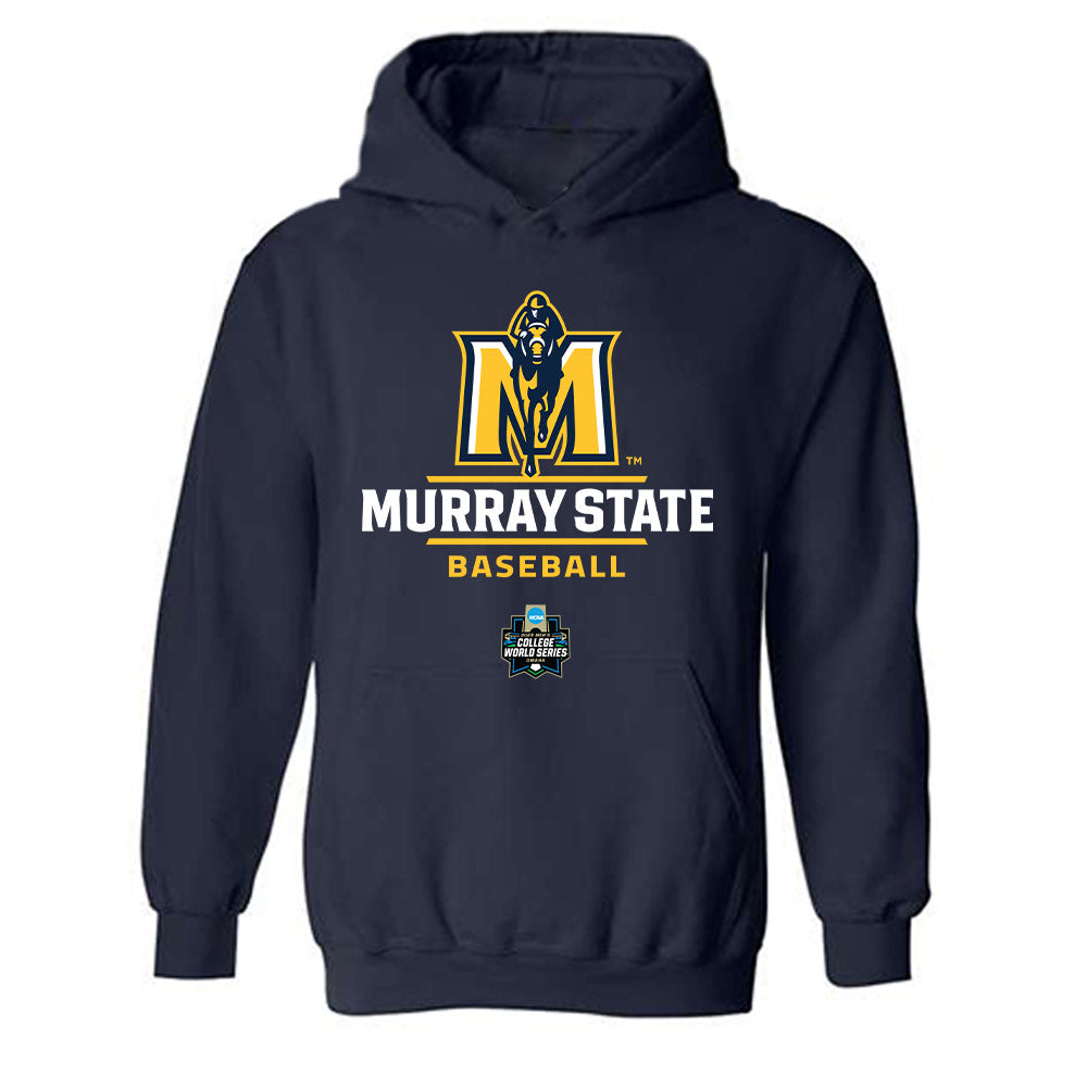 Murray State - NCAA Baseball : Preston Chaudoin - World Series Classic Shersey Hooded Sweatshirt-0