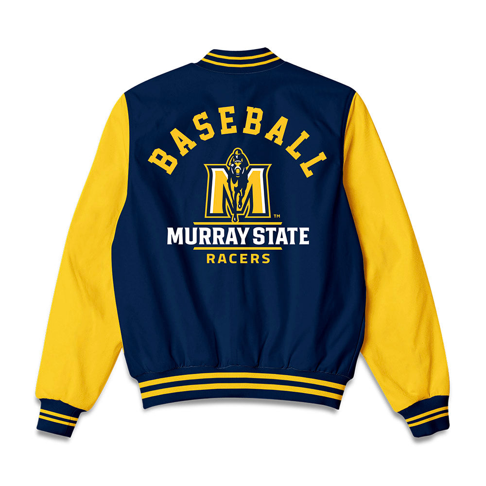 Murray State - NCAA Baseball : Ethan Lyke - Bomber Jacket-1