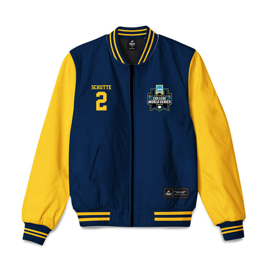 Murray State - NCAA Baseball : Nic Schutte - Bomber Jacket-0