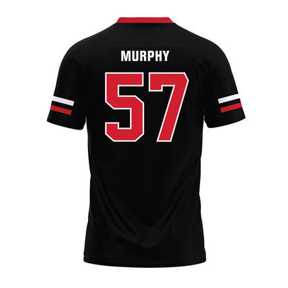 Nebraska - NCAA Football : Ashton Murphy - Black Premium Football Jersey-1