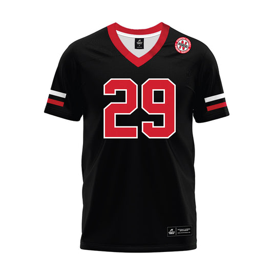 Nebraska - NCAA Football : Mario Buford - Black Premium Football Jersey-0