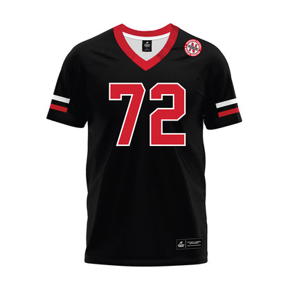 Nebraska - NCAA Football : Gibson Pyle - Black Premium Football Jersey-0