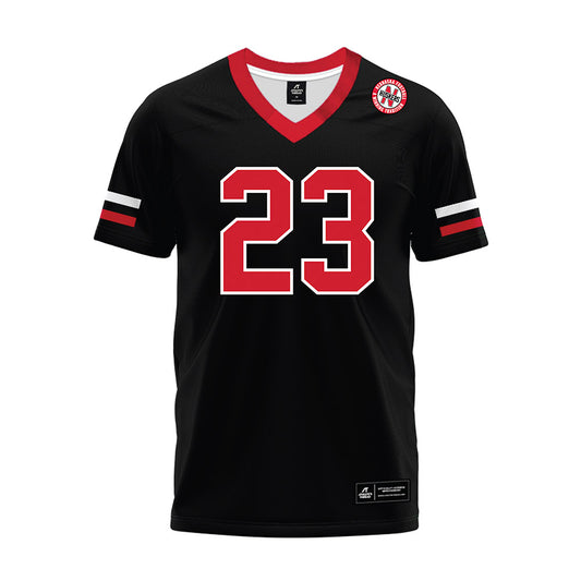 Nebraska - NCAA Football : Blye Hill - Black Premium Football Jersey-0