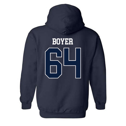 Penn State - NCAA Football : Eagan Boyer - Sports Shersey Hooded Sweatshirt-1
