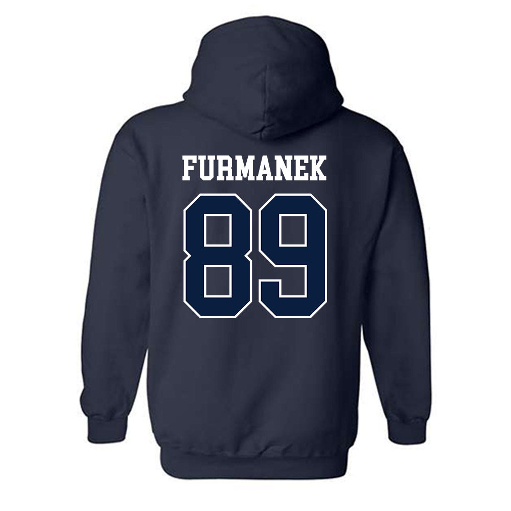 Penn State - NCAA Football : Finn Furmanek - Sports Shersey Hooded Sweatshirt-1