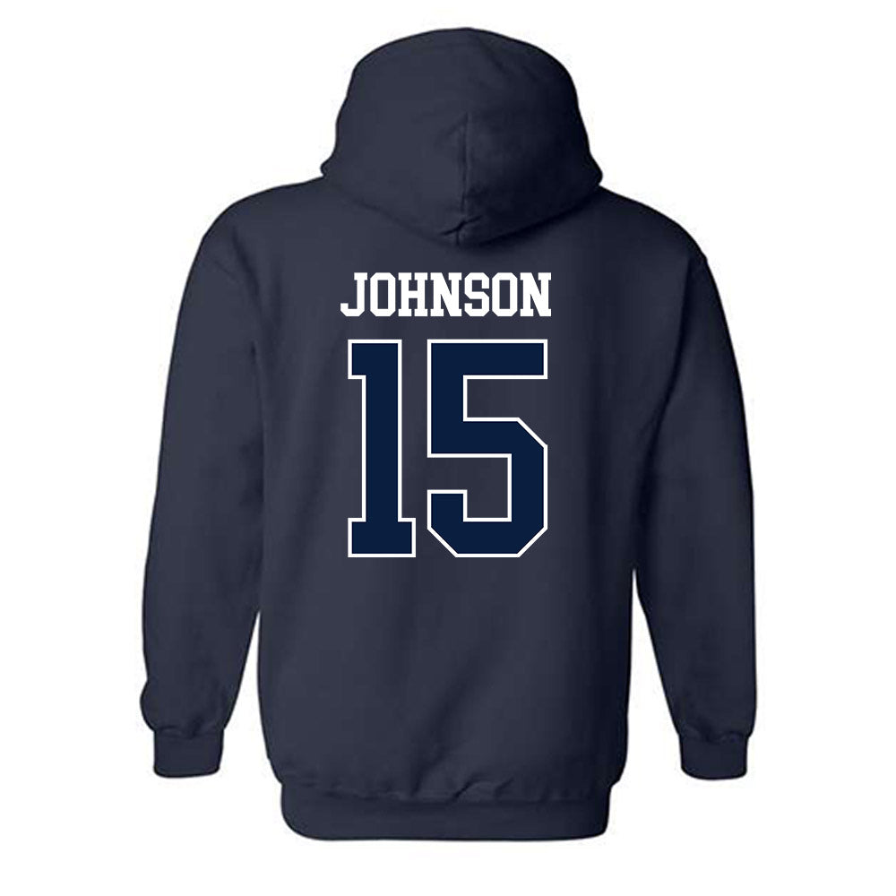 Penn State - NCAA Football : Joshua Johnson - Sports Shersey Hooded Sweatshirt-1