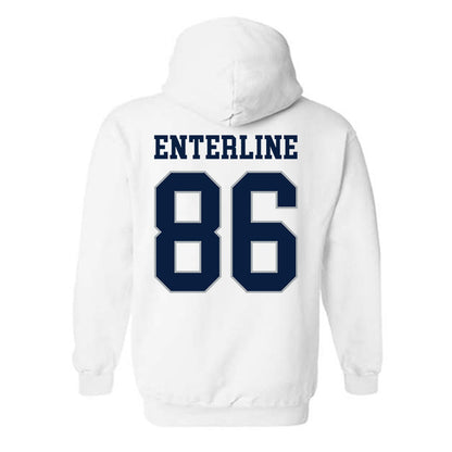 Penn State - NCAA Football : Aaron Enterline - Sports Shersey Hooded Sweatshirt-1