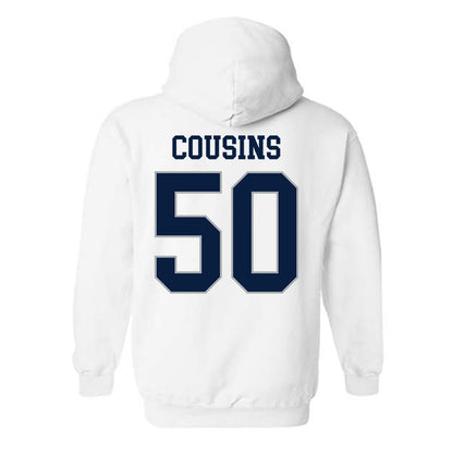 Penn State - NCAA Football : Cooper Cousins - Sports Shersey Hooded Sweatshirt-1