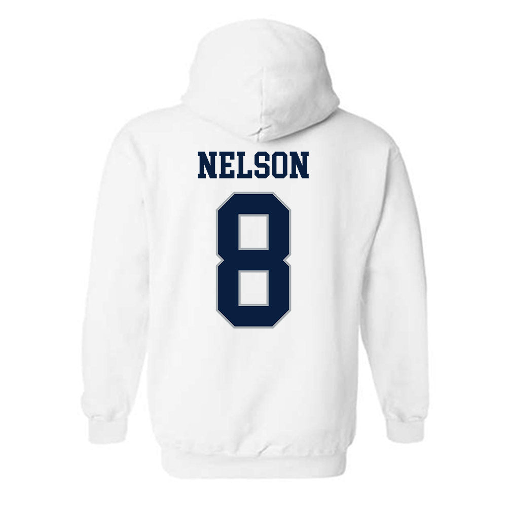 Penn State - NCAA Football : DaKaari Nelson - Sports Shersey Hooded Sweatshirt-1