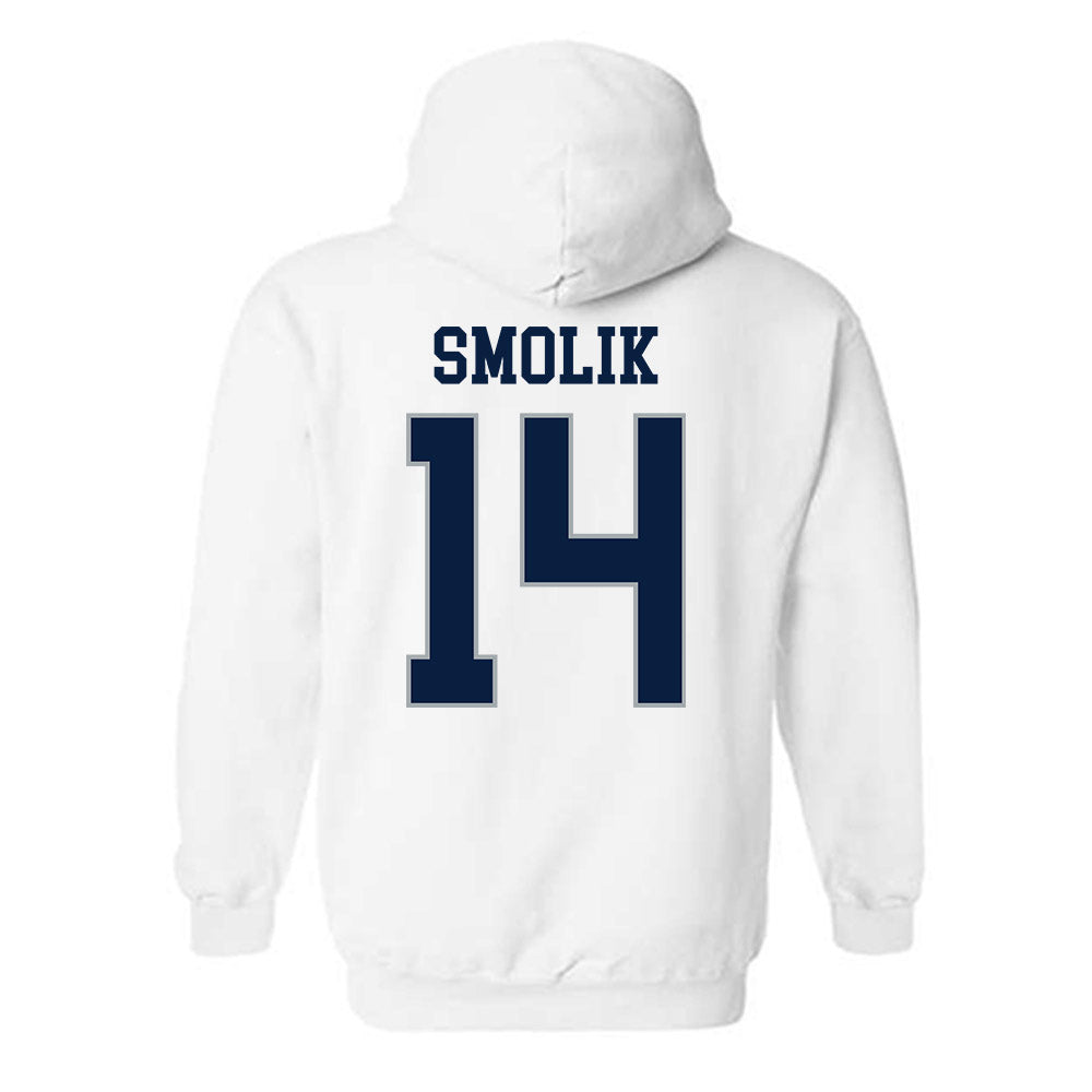 Penn State - NCAA Football : Jaxon Smolik - Sports Shersey Hooded Sweatshirt-1