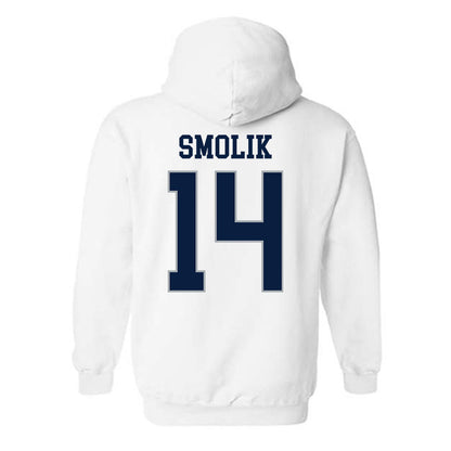 Penn State - NCAA Football : Jaxon Smolik - Sports Shersey Hooded Sweatshirt-1
