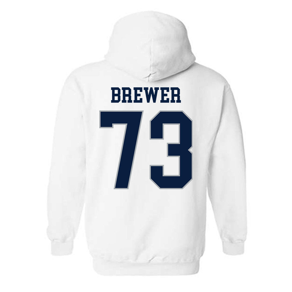 Penn State - NCAA Football : Caleb Brewer - Sports Shersey Hooded Sweatshirt-1