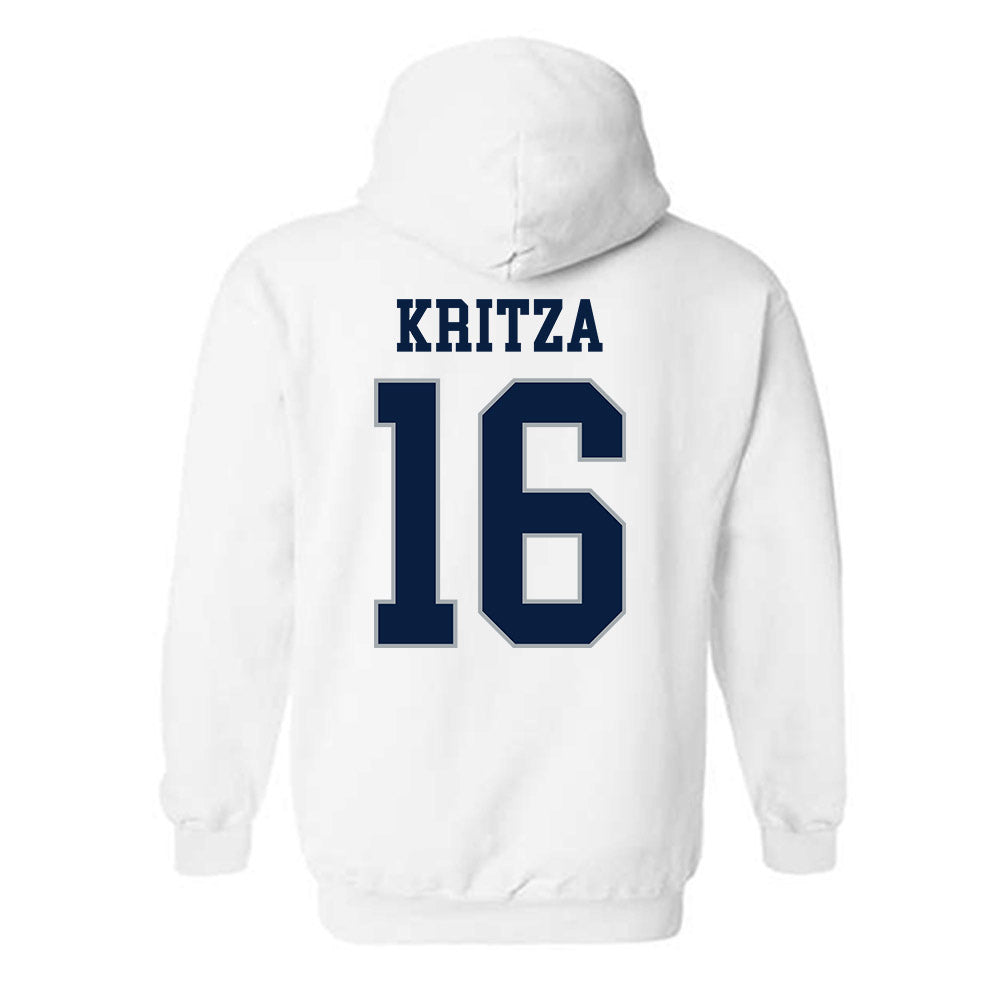 Penn State - NCAA Football : Bekkem Kritza - Sports Shersey Hooded Sweatshirt-1