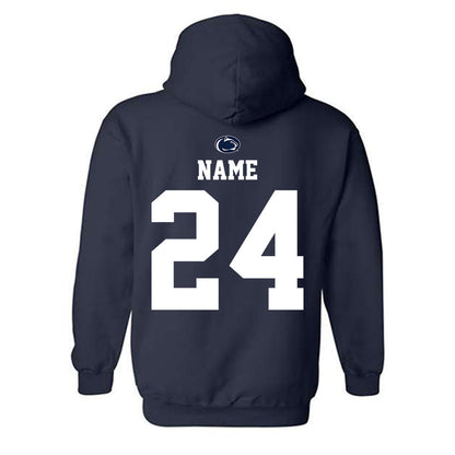 Penn State - NCAA Men's Soccer : Sebastian Delacruz - Sports Shersey Hooded Sweatshirt-1
