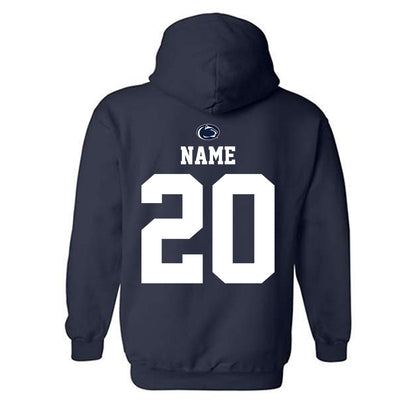 Penn State - NCAA Men's Soccer : Ben Liscum - Sports Shersey Hooded Sweatshirt-1