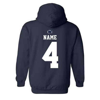Penn State - NCAA Men's Soccer : Samuel Ovesen - Sports Shersey Hooded Sweatshirt-1