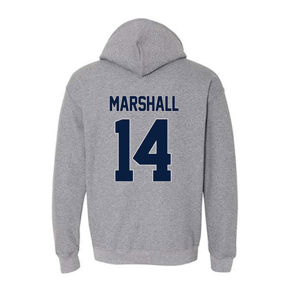 Penn State - NCAA Men's Soccer : Morgan Marshall - Sports Shersey Hooded Sweatshirt-1