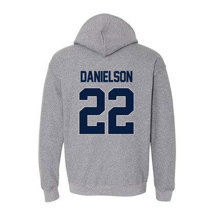 Penn State - NCAA Men's Soccer : Van Danielson - Sports Shersey Hooded Sweatshirt-1