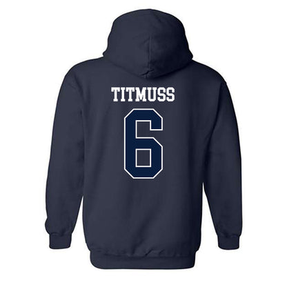 Penn State - NCAA Women's Soccer : Kealey Titmuss - Sports Shersey Hooded Sweatshirt-1
