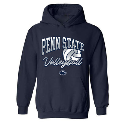 Penn State - NCAA Women's Volleyball : Addie Lyon - Sports Shersey Hooded Sweatshirt-0