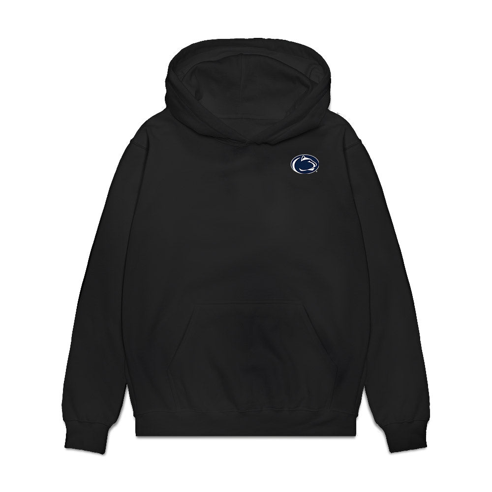 Penn State - NCAA Women's Volleyball : Kennedy Martin - Graphic Tee Premium Hooded Sweatshirt-0