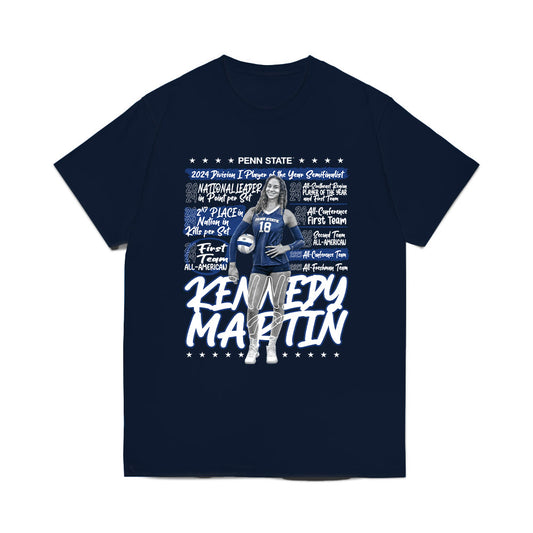 Penn State - NCAA Women's Volleyball : Kennedy Martin - Comfort Colors T-Shirt-0