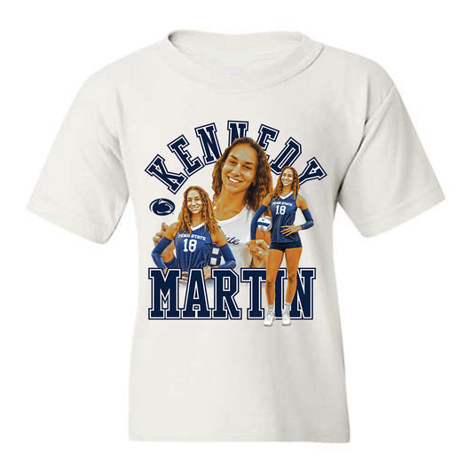 Penn State - NCAA Women's Volleyball : Kennedy Martin - Collage Youth T-Shirt-0