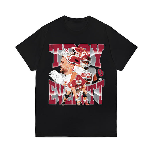 Oklahoma - NCAA Football : Troy Everett - Caricature Comfort Colors T-Shirt-0