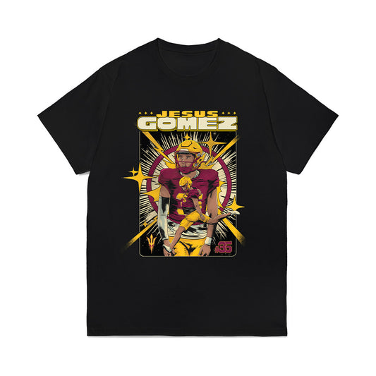 Arizona State - NCAA Football : Jesus Gomez - Caricature Comfort Colors T-Shirt-0