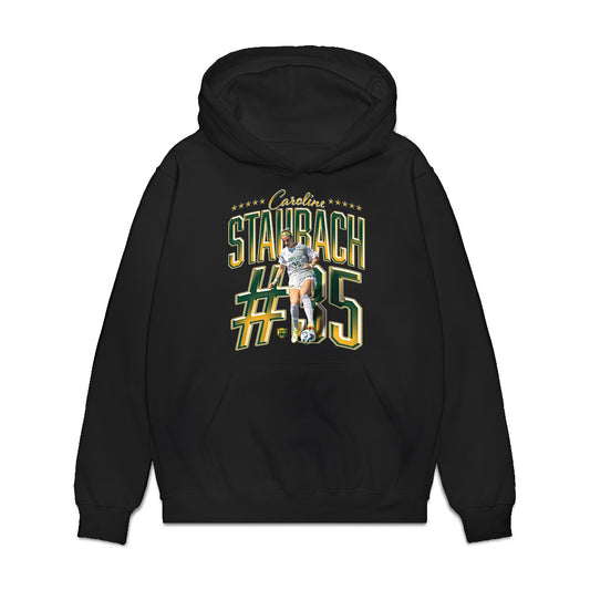 Baylor - NCAA Women's Soccer : Caroline Staubach - Collage Premium Hooded Sweatshirt-0