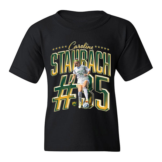 Baylor - NCAA Women's Soccer : Caroline Staubach - Collage Youth T-Shirt-0