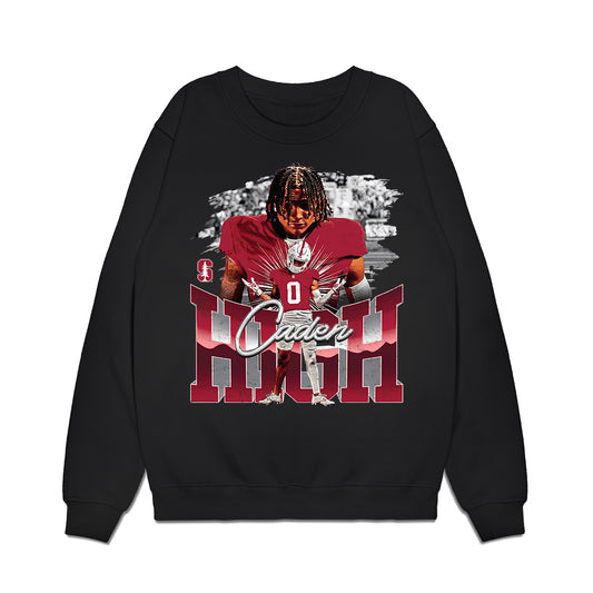 Stanford - NCAA Football : Caden High - Collage Premium Crewneck Sweatshirt-0