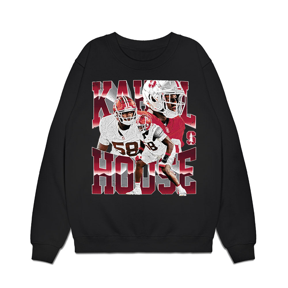 Stanford - NCAA Football : kahlil house - Premium Crewneck Sweatshirt-0
