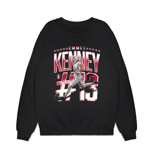 Stanford - NCAA Football : Emmet Kenney - Collage Premium Crewneck Sweatshirt-0