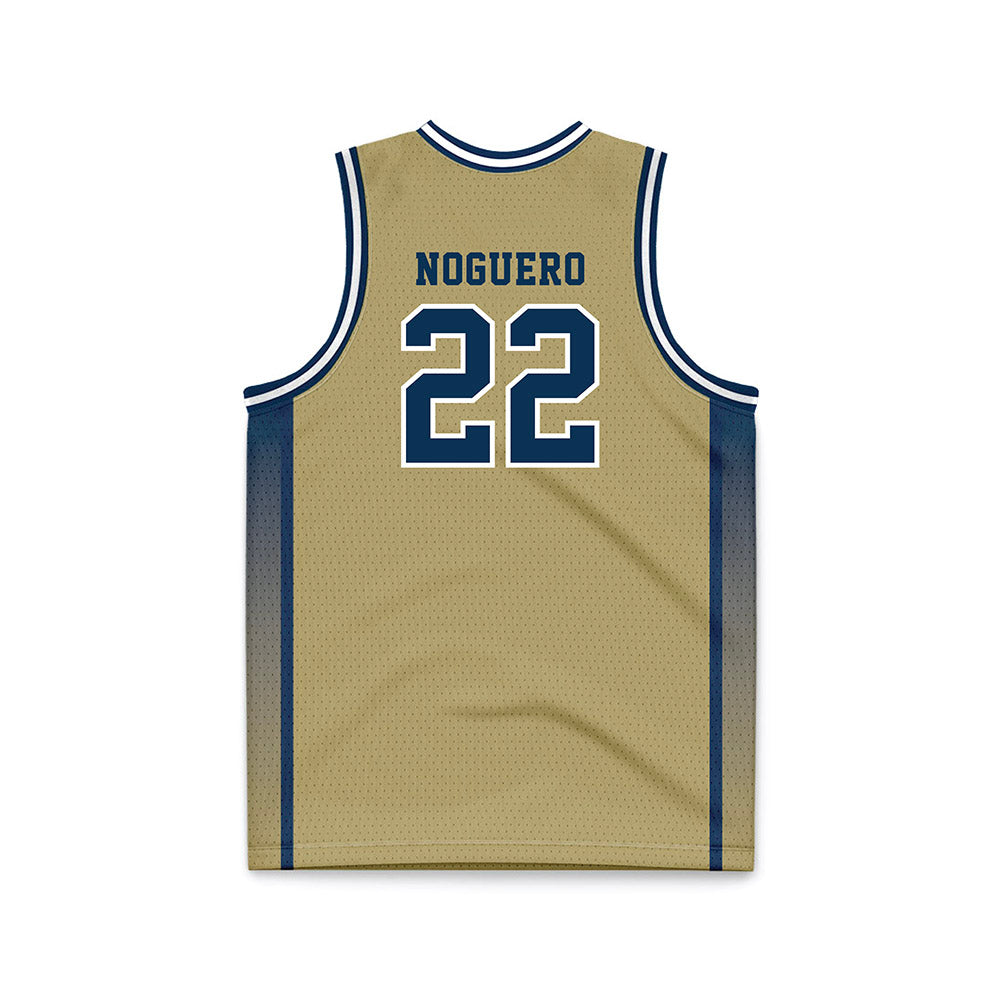 Georgia Tech - NCAA Women's Basketball : Inés Noguero - Gold Basketball Jersey-1