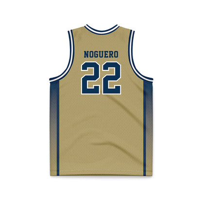 Georgia Tech - NCAA Women's Basketball : Inés Noguero - Gold Basketball Jersey-1
