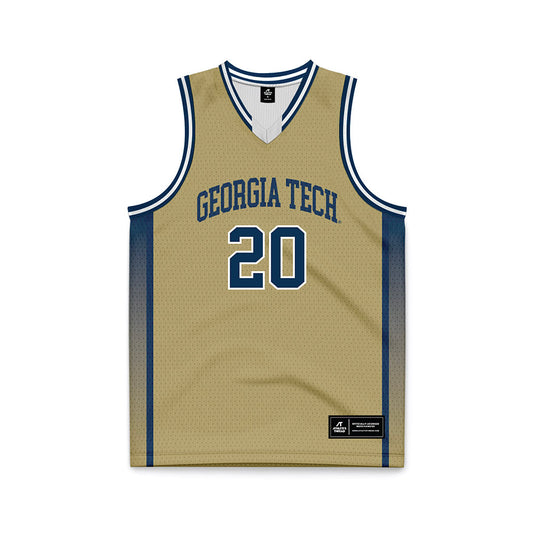 Georgia Tech - NCAA Women's Basketball : Ariadna Termis Casas - Gold Basketball Jersey-0