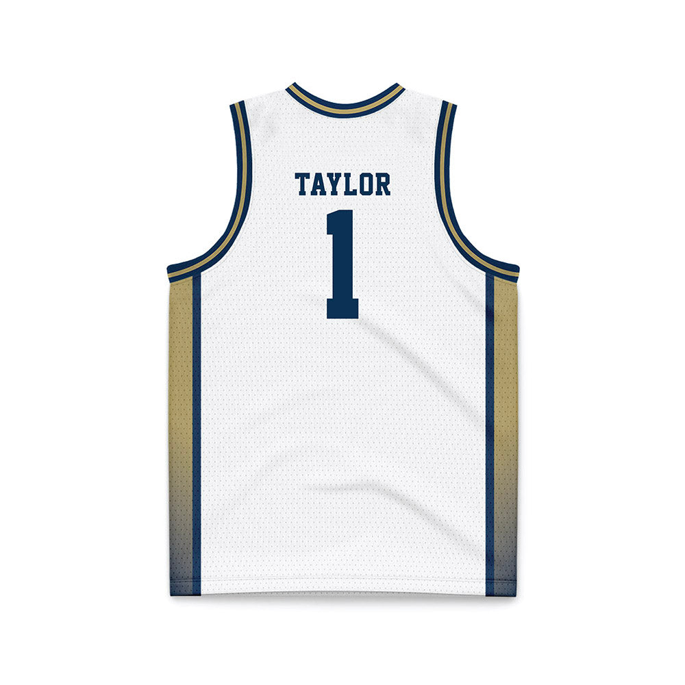 Georgia Tech - NCAA Women's Basketball : McKayla Taylor - White Basketball Jersey-1