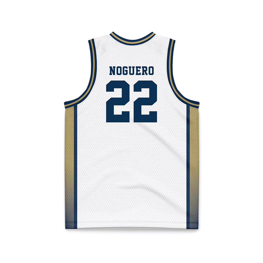 Georgia Tech - NCAA Women's Basketball : Inés Noguero - White Basketball Jersey-1