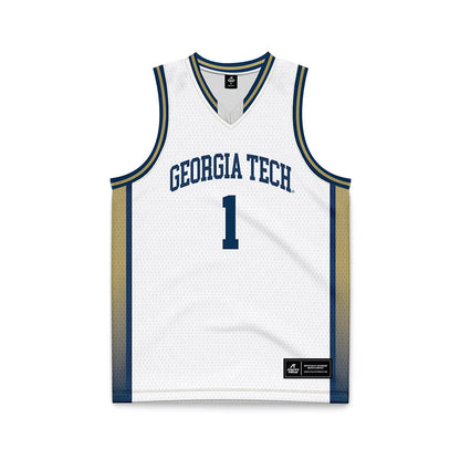 Georgia Tech - NCAA Women's Basketball : McKayla Taylor - White Basketball Jersey-0