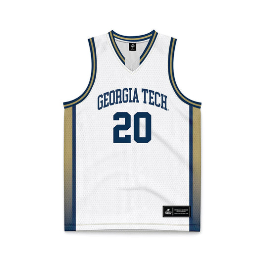 Georgia Tech - NCAA Women's Basketball : Ariadna Termis Casas - White Basketball Jersey-0