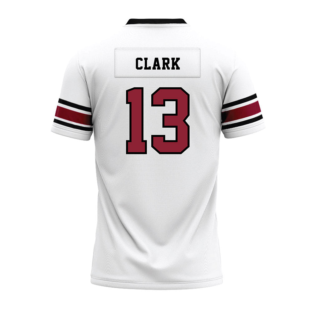 South Carolina - NCAA Football : Malik Clark - White Premium Football Jersey-1