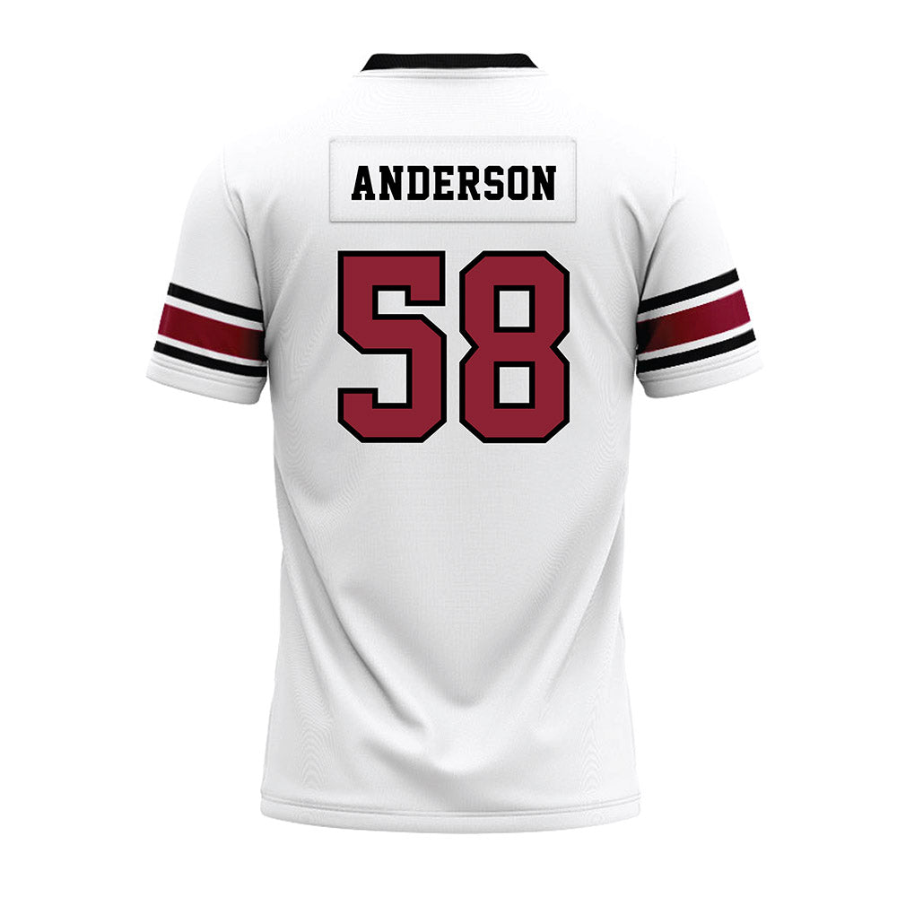 South Carolina - NCAA Football : Markee Anderson - White Premium Football Jersey-1