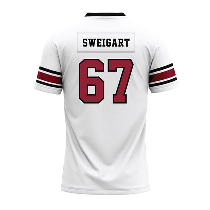 South Carolina - NCAA Football : Chase Sweigart - White Premium Football Jersey-1
